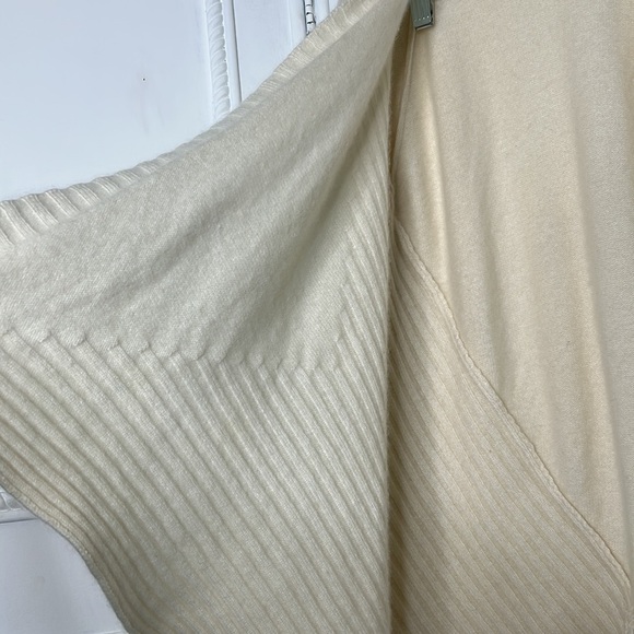 Nordstrom Collection 100% cashmere open drape front slouchy cardigan - Picture 3 of 8